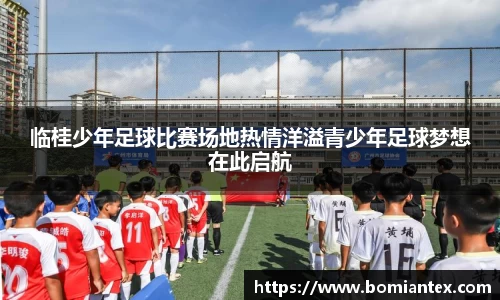 临桂少年足球比赛场地热情洋溢青少年足球梦想在此启航